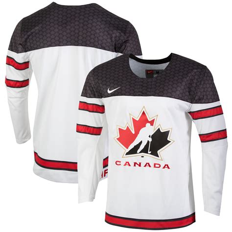 team canada nike new white replica jersey|nike canada stadium away jersey.